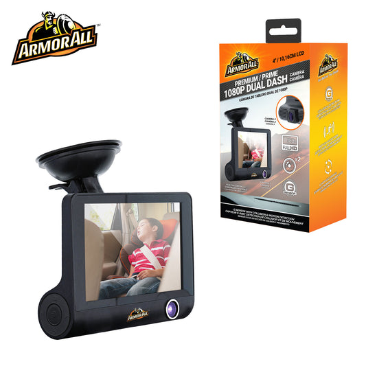 Armor All™ Premium 1080P Dual Dash Camera
