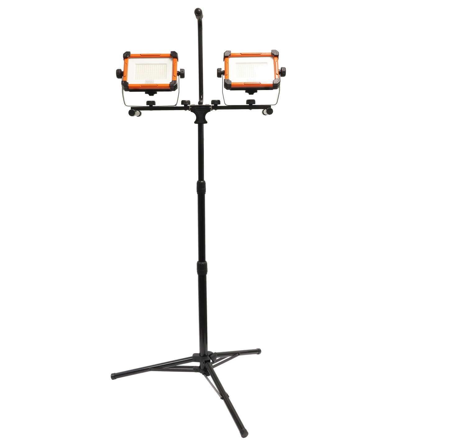 BLACK+DECKER® 20,000 Lumens Double Work Light with Tripod Stand with AC Outlets