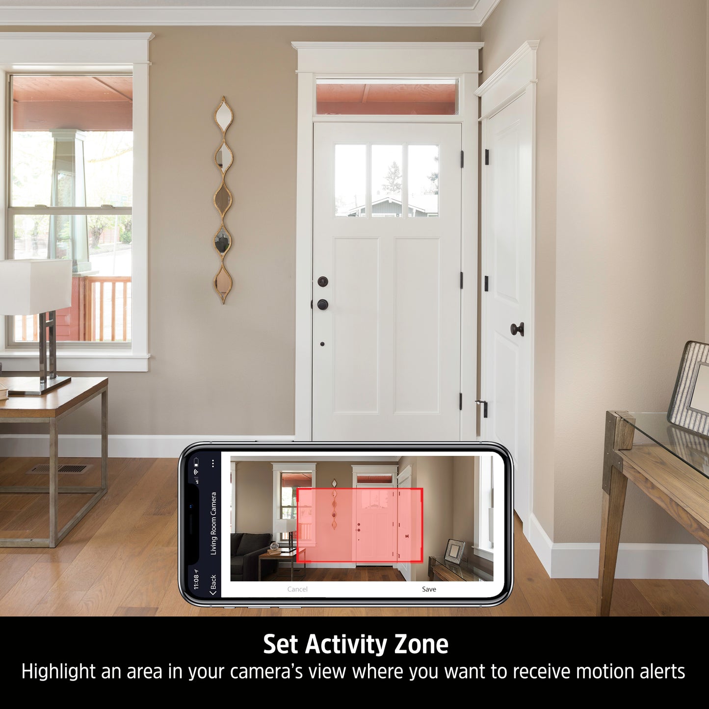 Energizer® Smart WiFi 1080p Foldable Privacy Indoor Camera