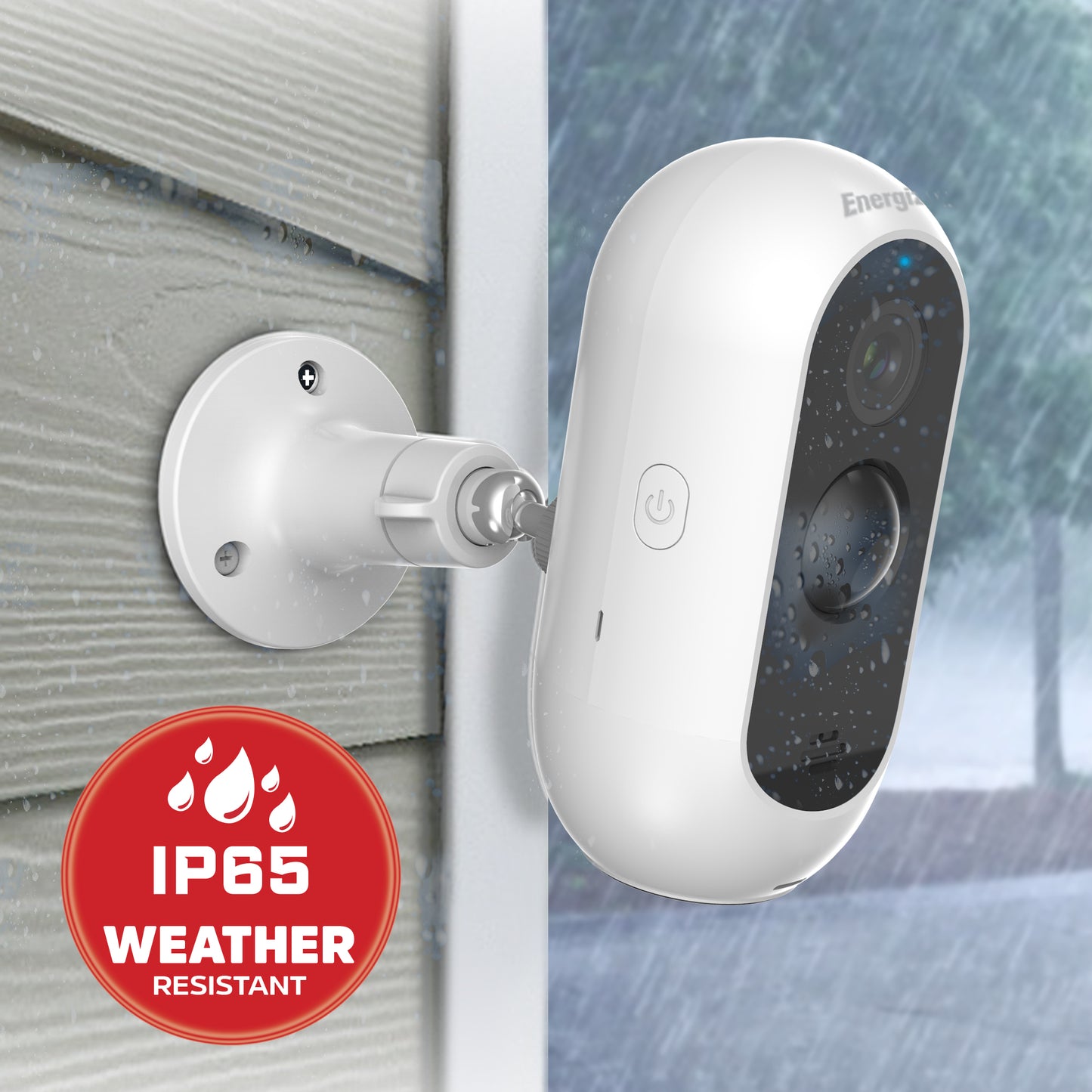 Energizer® Smart WiFi 2K Indoor/Outdoor Battery Camera