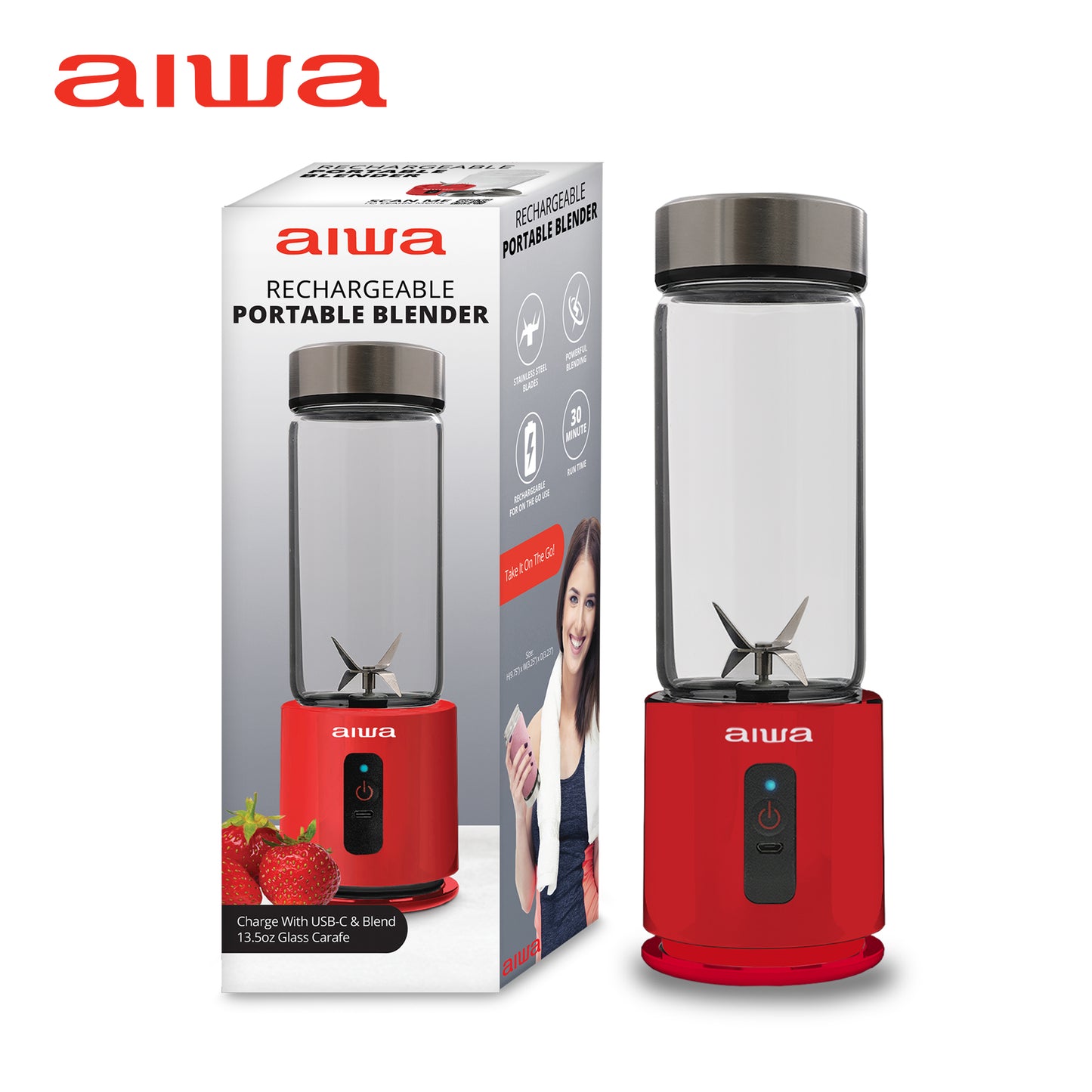 AIWA Rechargeable Portable Blender