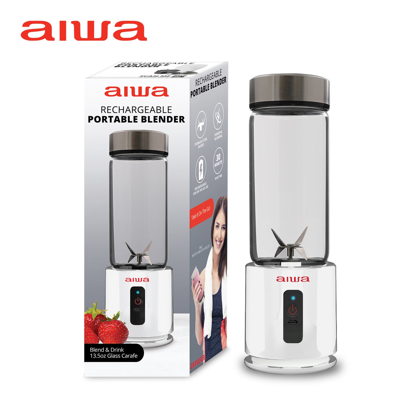 AIWA Rechargeable Portable Blender