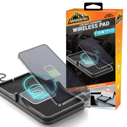 Armor All™ 15W Fast Charging Wireless Pad