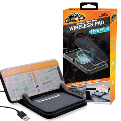 Armor All™ 15W Fast Charging Wireless Pad