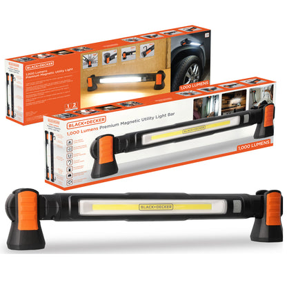 BLACK+DECKER® 1,000 Lumens Premium Magnetic Utility Light Bar