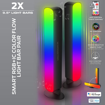 Monster™ Smart RGB + IC LED Color Flow Light Bar