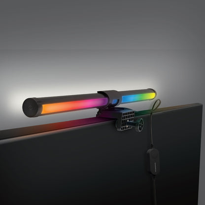 Monster™ Duo+ 2-In-1 Smart Sound Reactive MONITOR LIGHT BAR