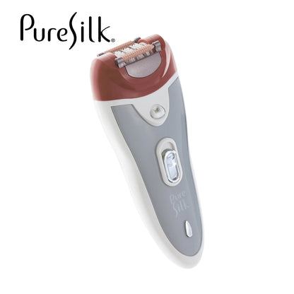 Pure Silk® Rechargeable 3-in-1 Epilator & Shaver