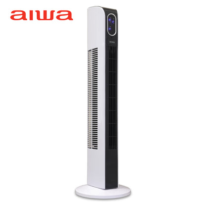 AIWA Voice Activated 34” Oscillating Tower Fan